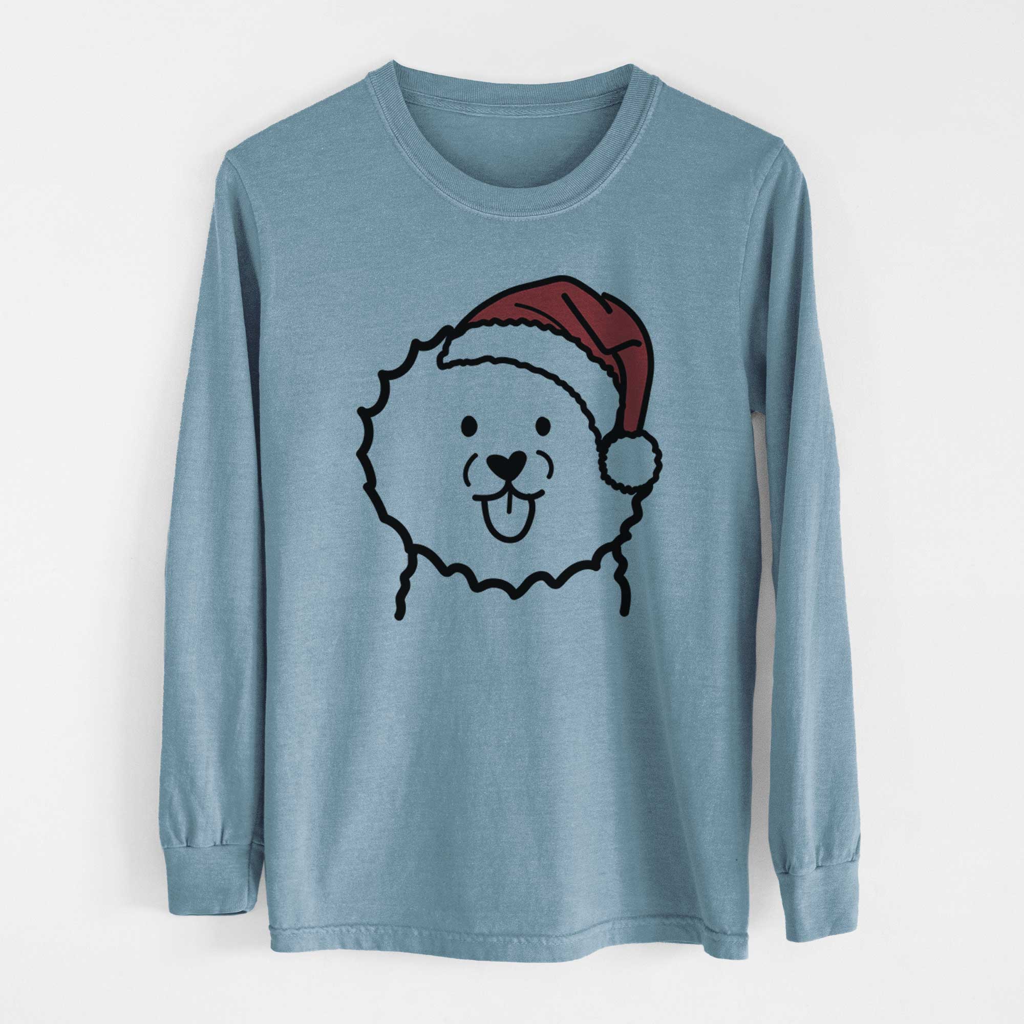 Jolly Bichon Frise - Heavyweight 100% Cotton Long Sleeve