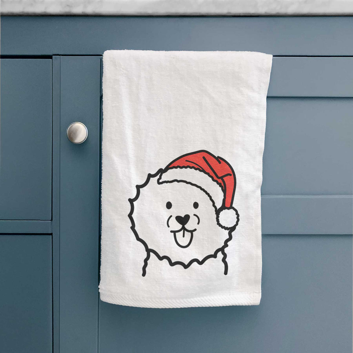 Jolly Bichon Frise - Decorative Hand Towel