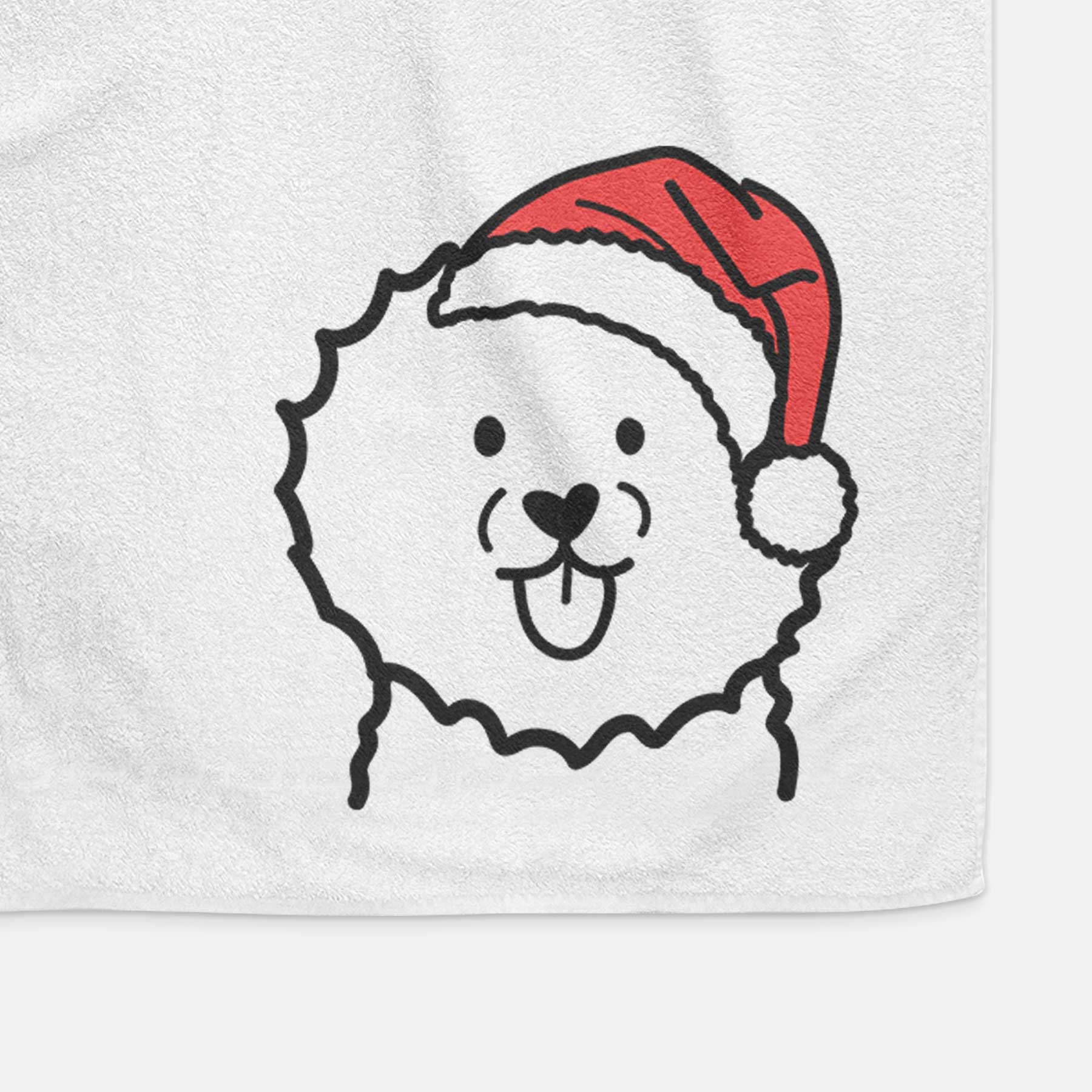 Jolly Bichon Frise - Decorative Hand Towel