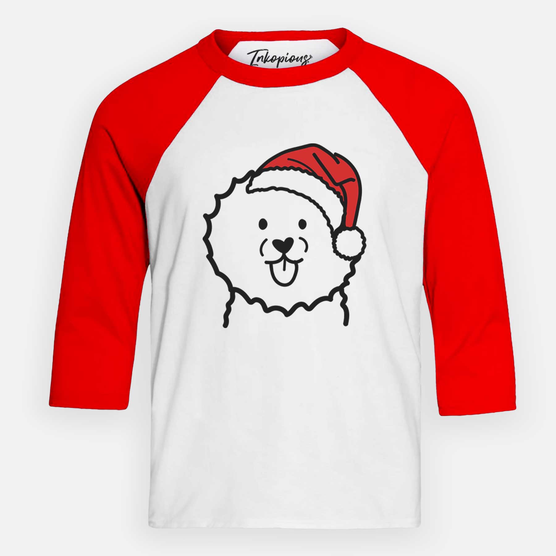 Jolly Bichon Frise - Youth 3/4 Long Sleeve