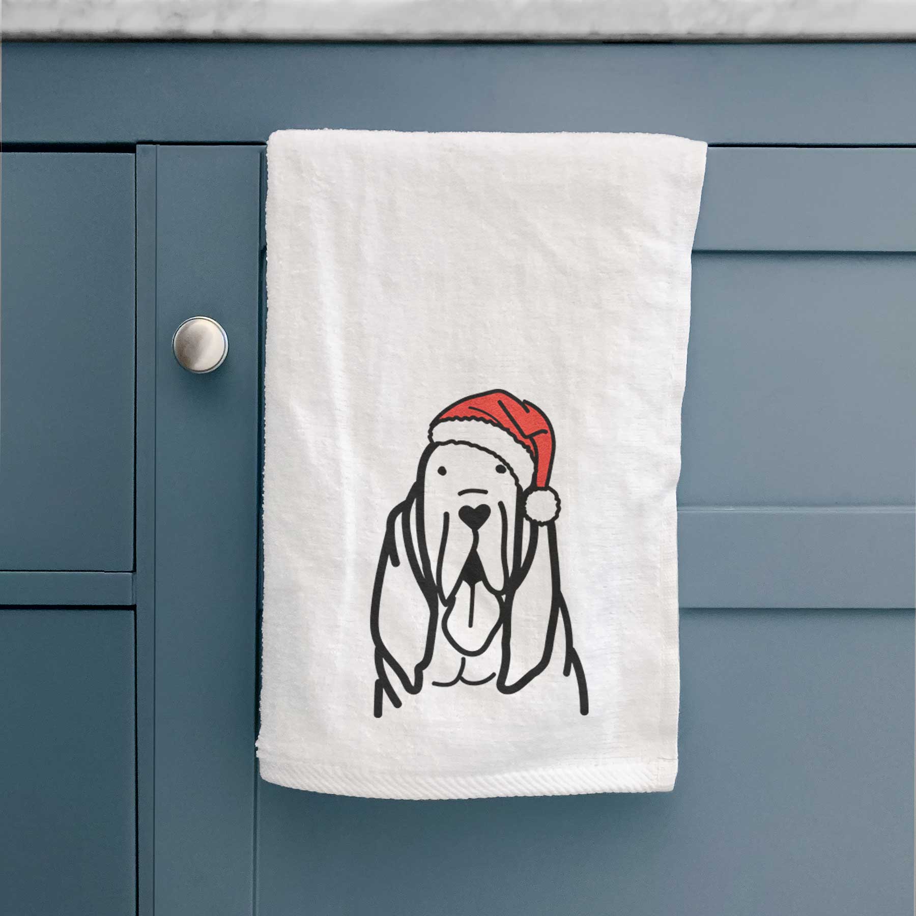 Jolly Bloodhound - Decorative Hand Towel