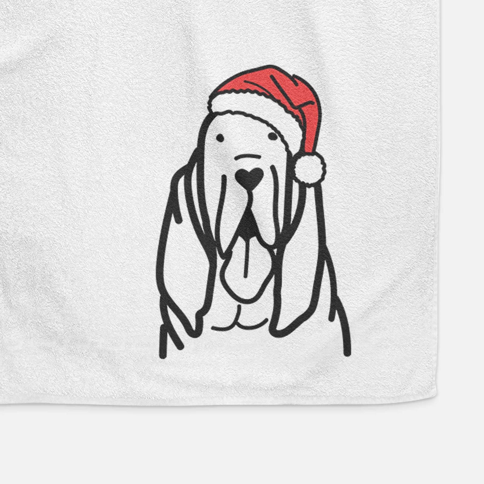 Jolly Bloodhound - Decorative Hand Towel