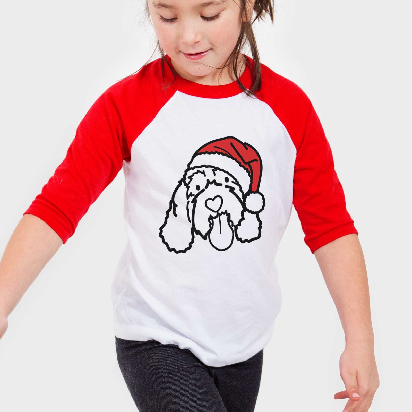 Jolly Portguese Water Dog - Bo - Youth 3/4 Long Sleeve