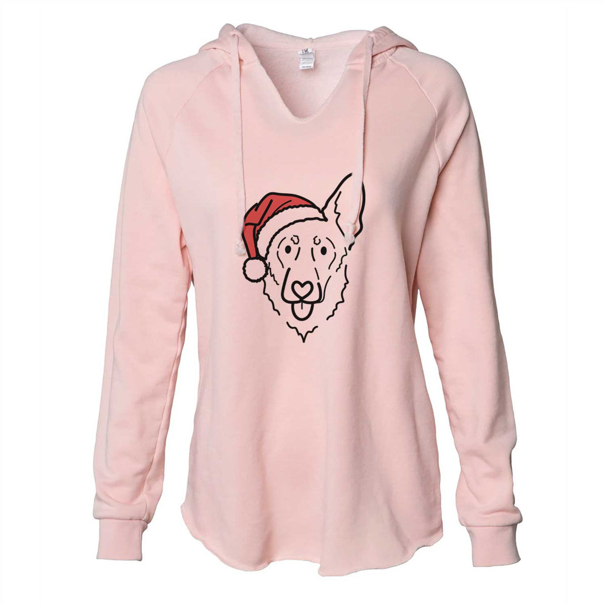 Jolly Shepherd Mix - Bodhi - Cali Wave Hooded Sweatshirt