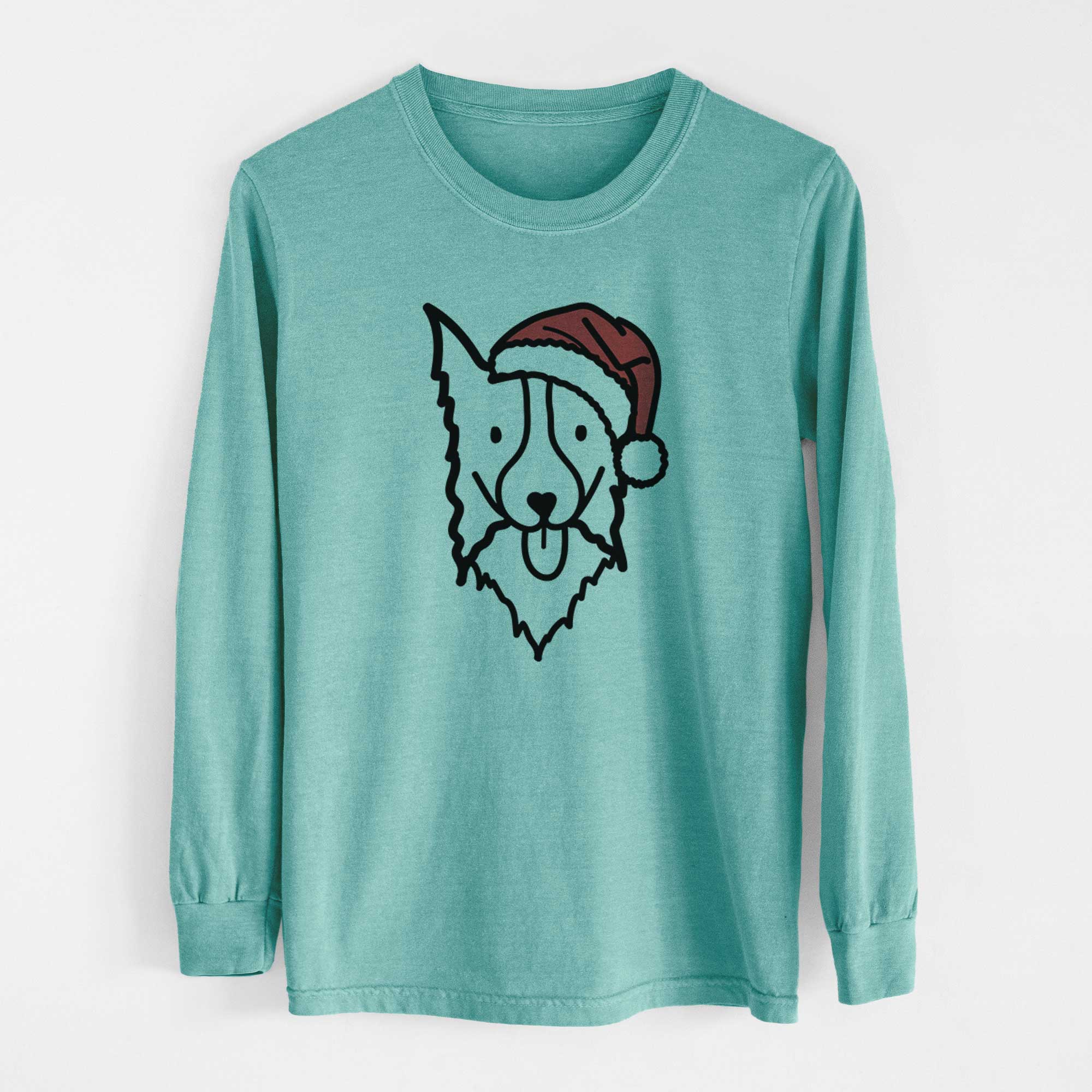 Jolly Border Collie - Heavyweight 100% Cotton Long Sleeve