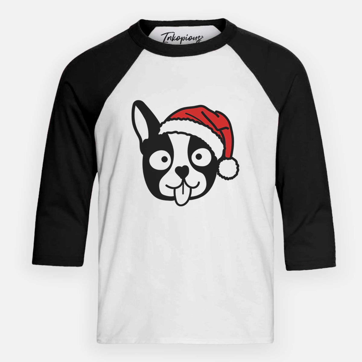 Jolly Boston Terrier - Youth 3/4 Long Sleeve