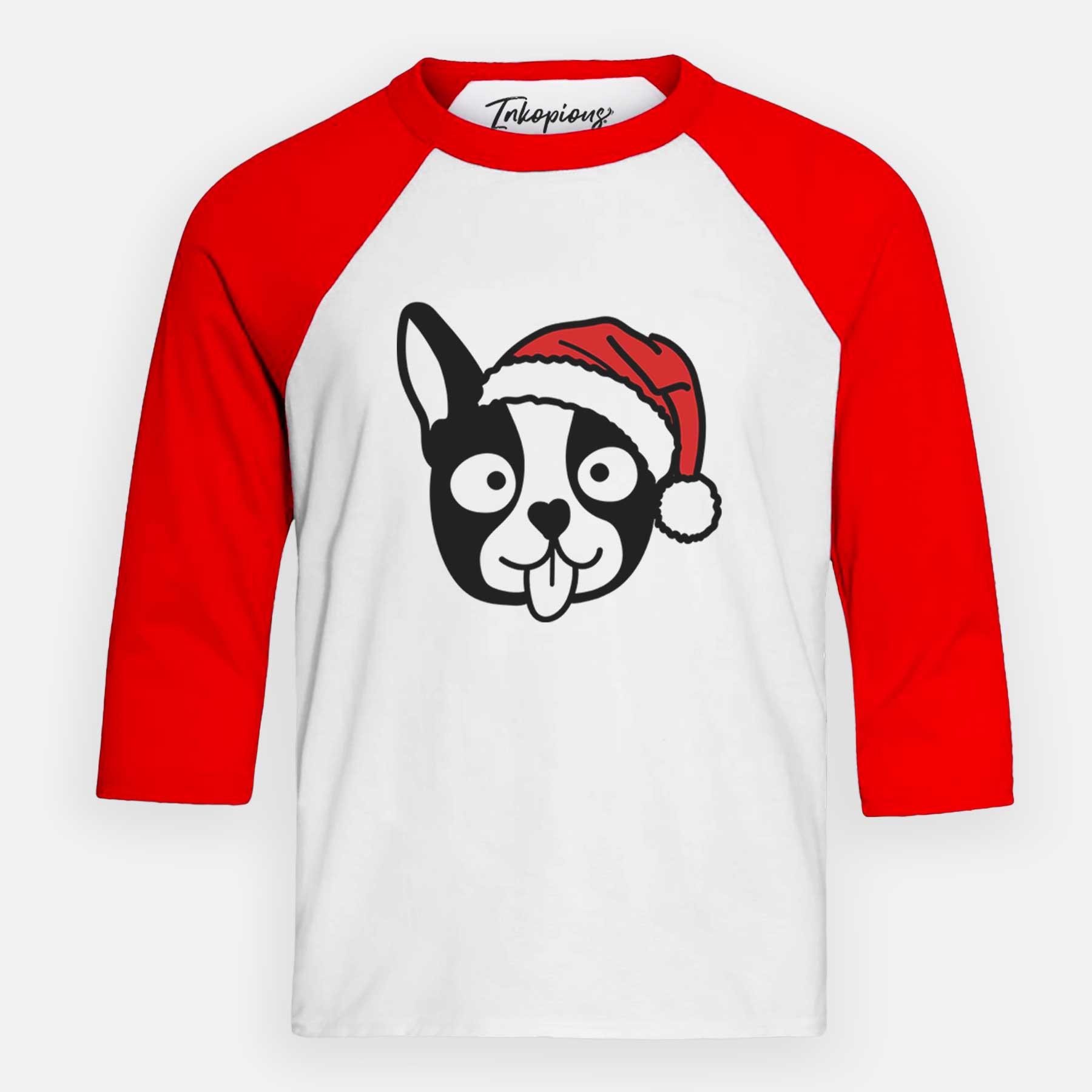 Jolly Boston Terrier - Youth 3/4 Long Sleeve