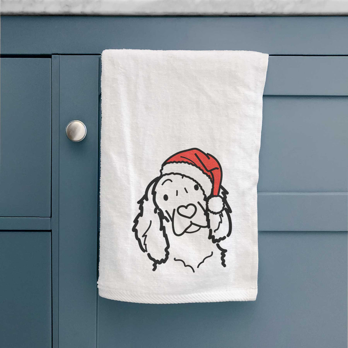 Jolly Boykin Spaniel - Decorative Hand Towel