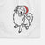 Jolly Golden Retriever - Brinkley - Decorative Hand Towel