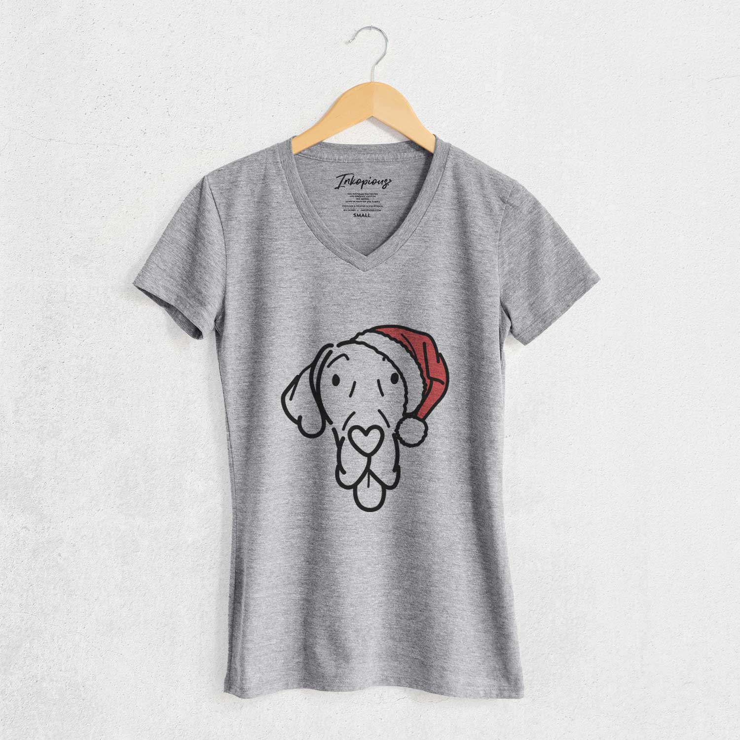 Jolly Great Dane - Bruce - Women's V-neck Shirt