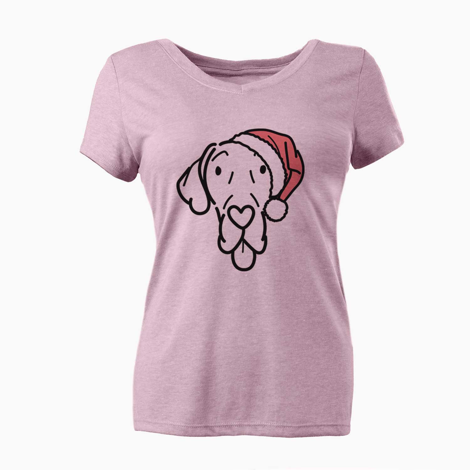 Jolly Great Dane - Bruce - Women's V-neck Shirt