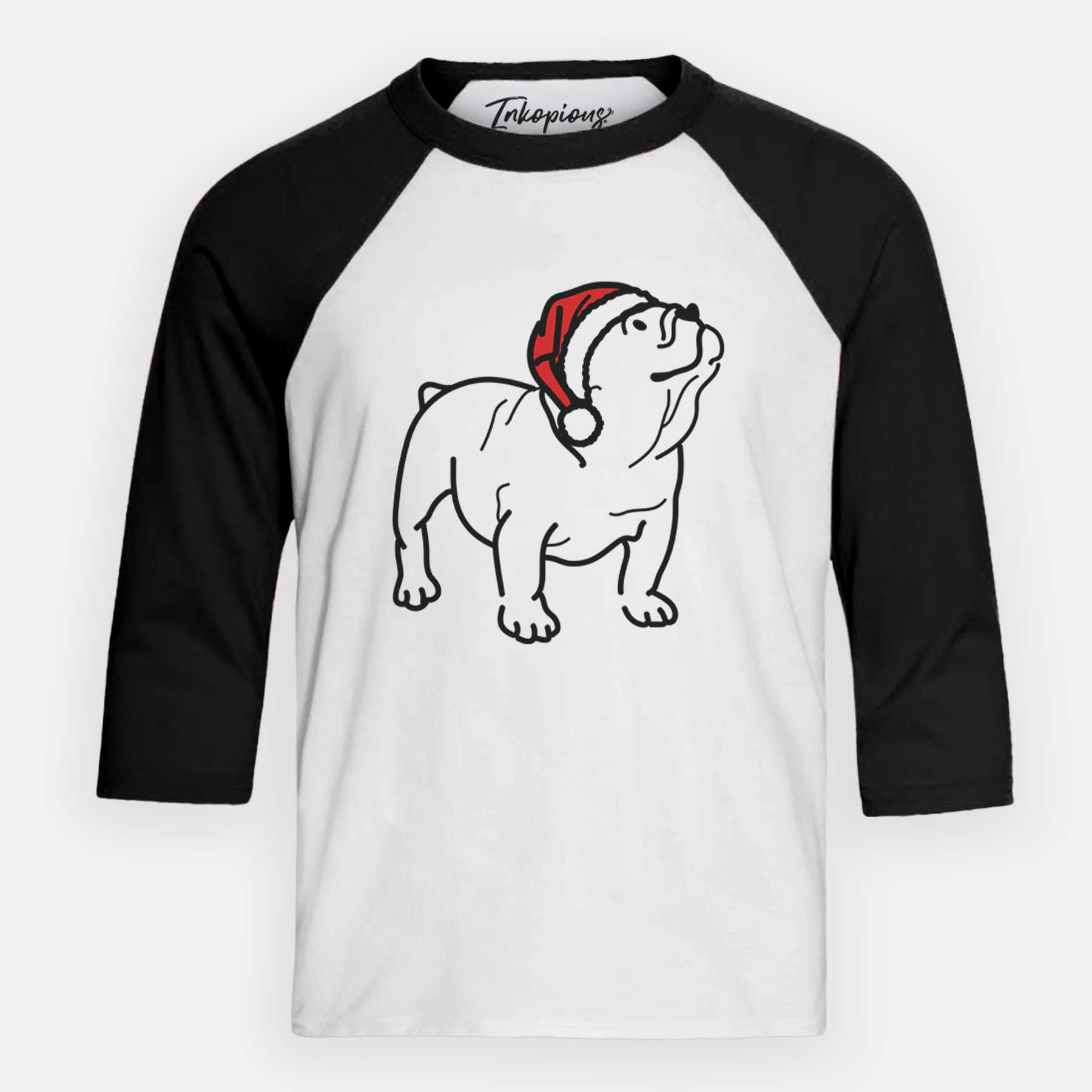 Jolly English Bulldog - Bruno - Youth 3/4 Long Sleeve