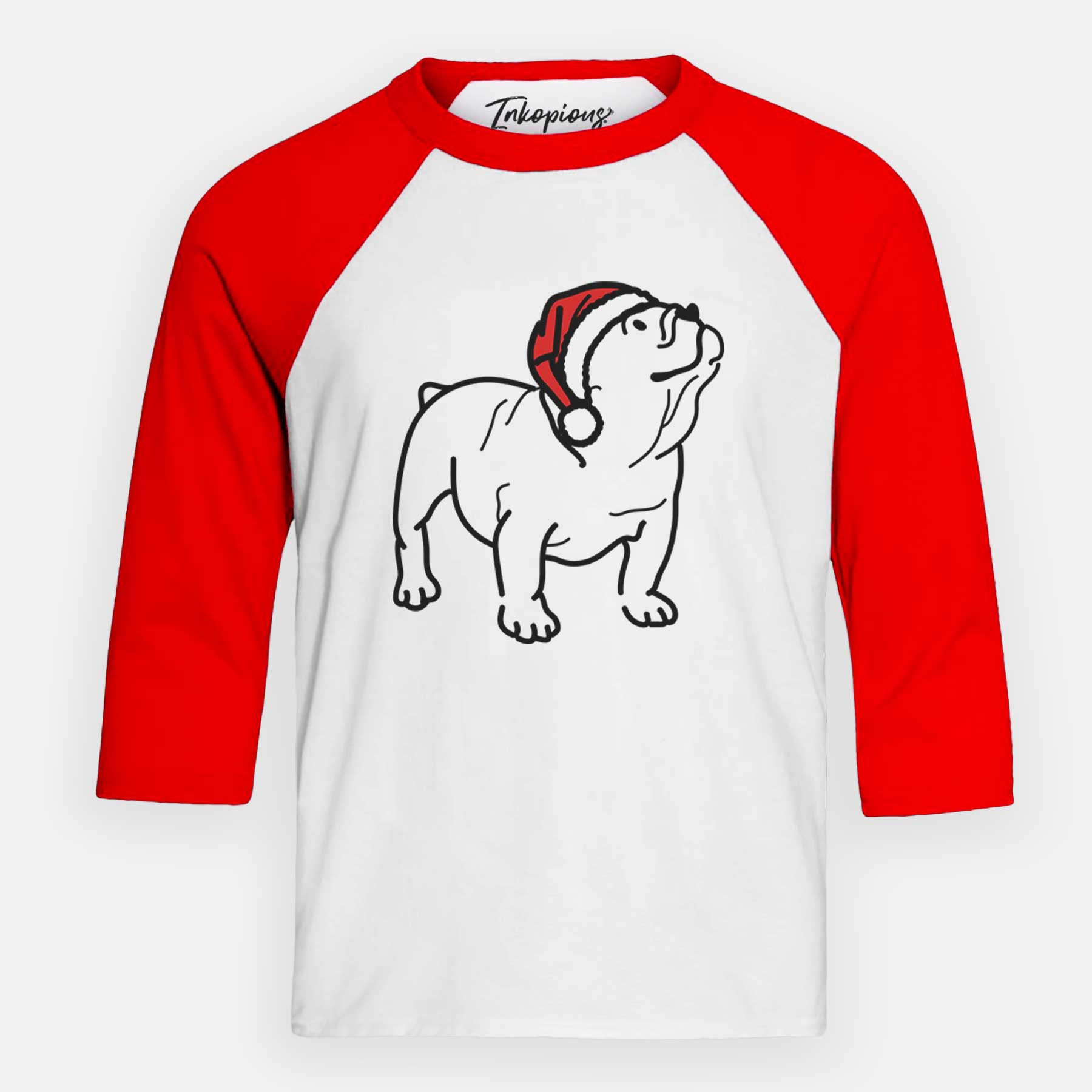 Jolly English Bulldog - Bruno - Youth 3/4 Long Sleeve