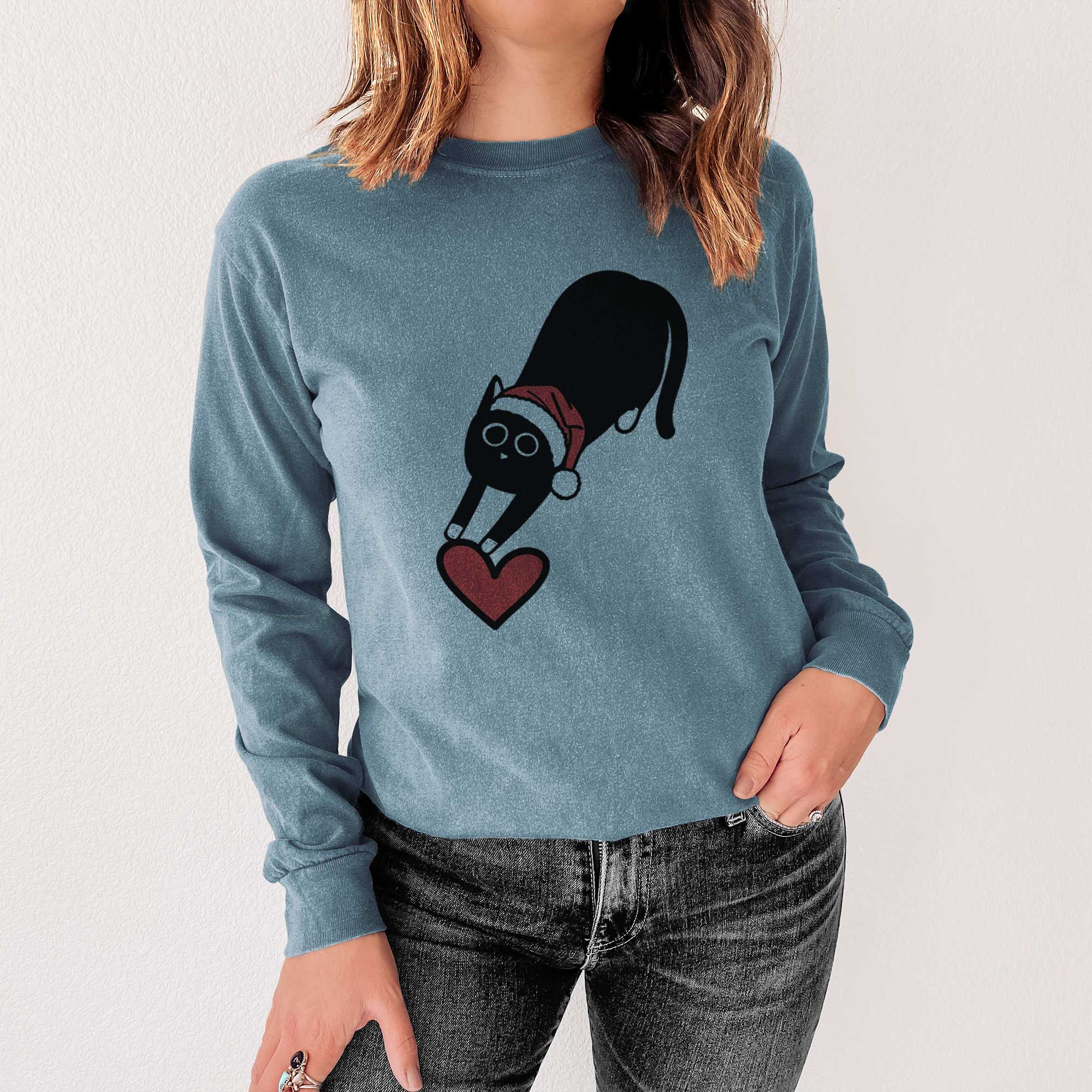 Jolly Black Cat - Bug - Heavyweight 100% Cotton Long Sleeve