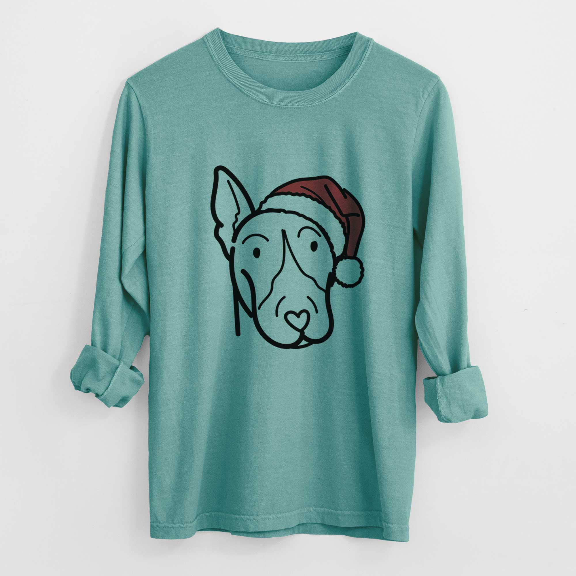 Jolly Bull Terrier - Heavyweight 100% Cotton Long Sleeve