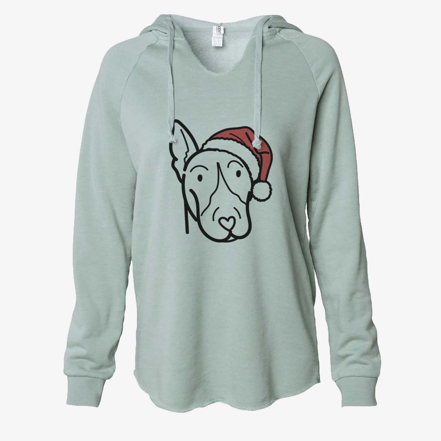 Jolly Bull Terrier - Cali Wave Hooded Sweatshirt