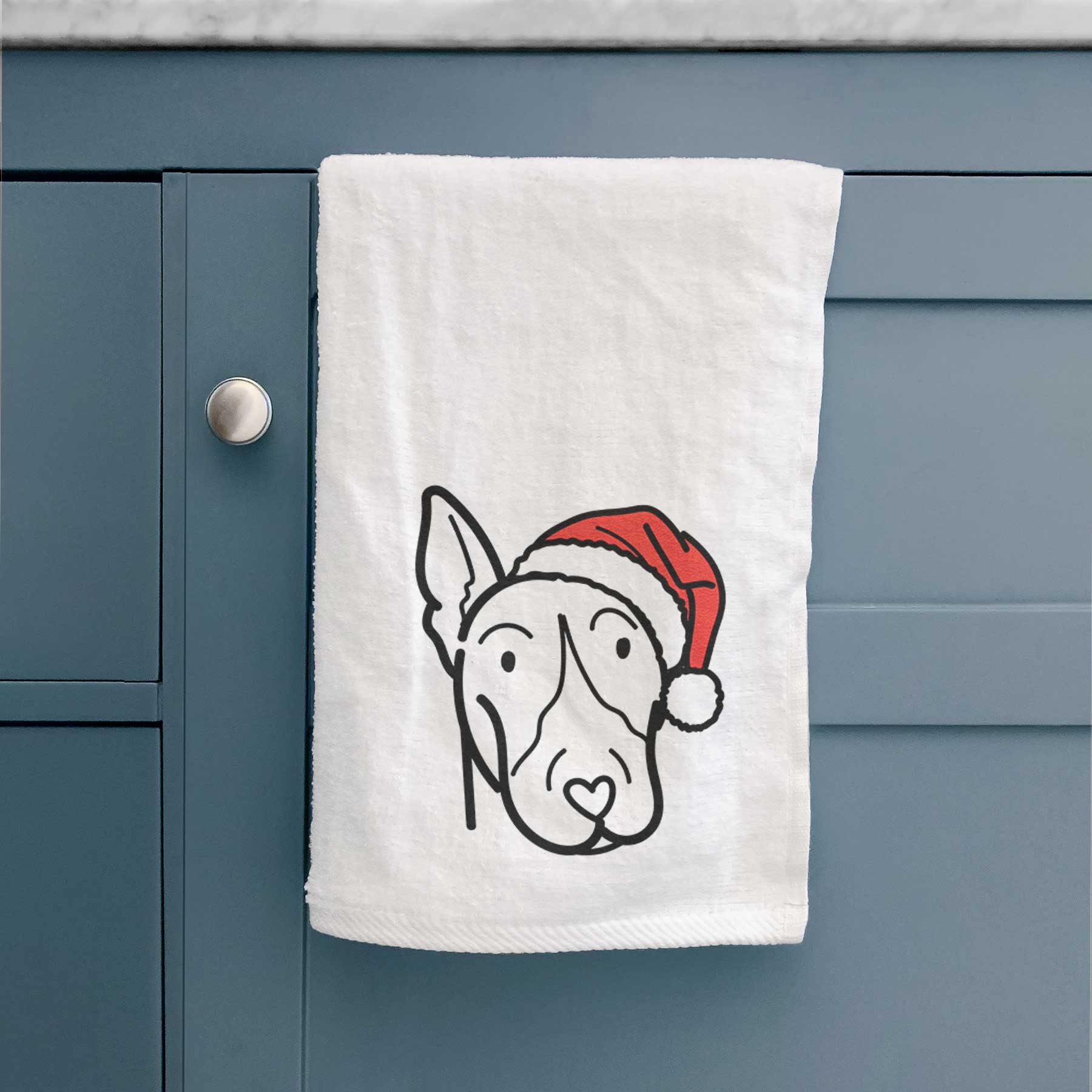 Jolly Bull Terrier - Decorative Hand Towel