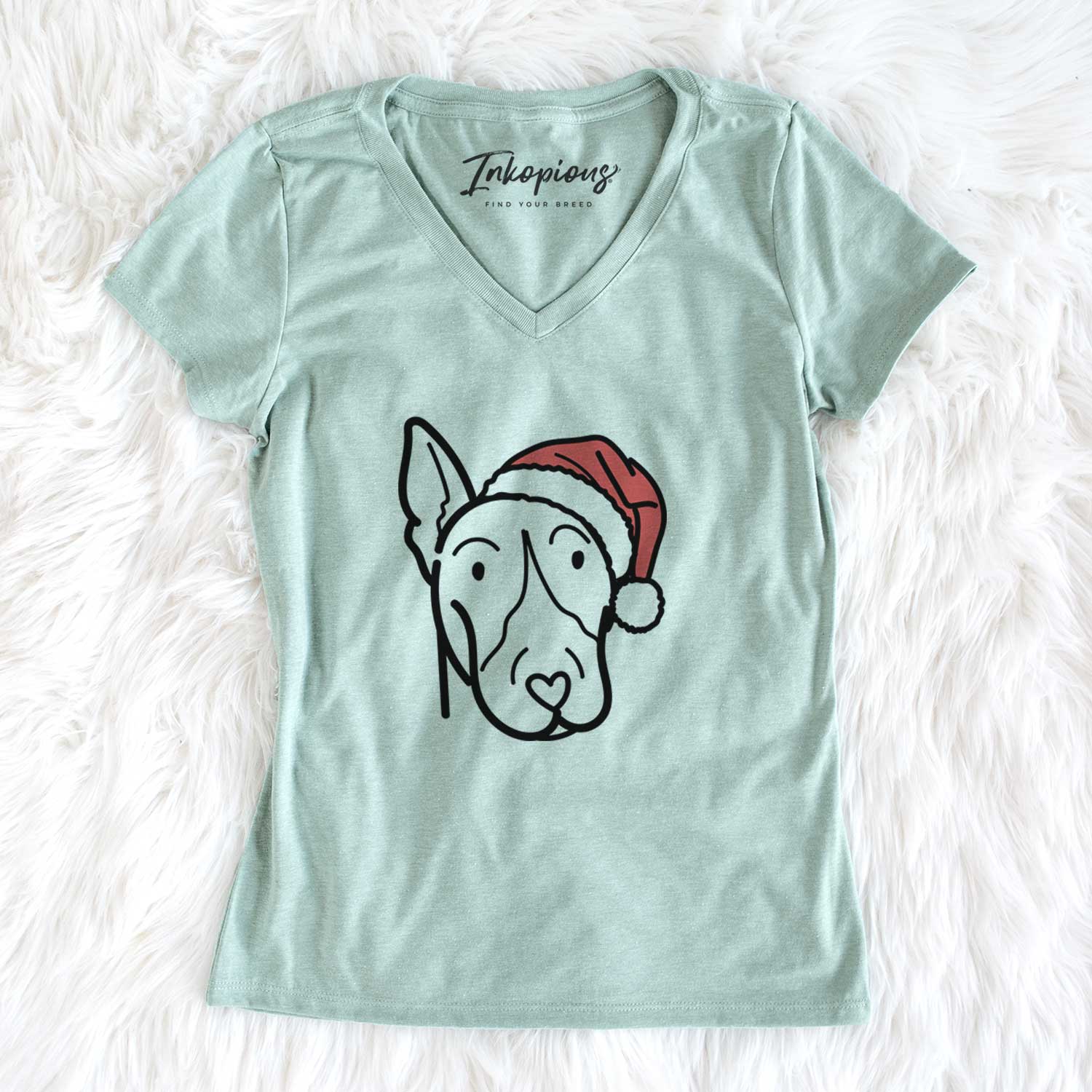 Jolly Bull Terrier - Women's V-neck Shirt