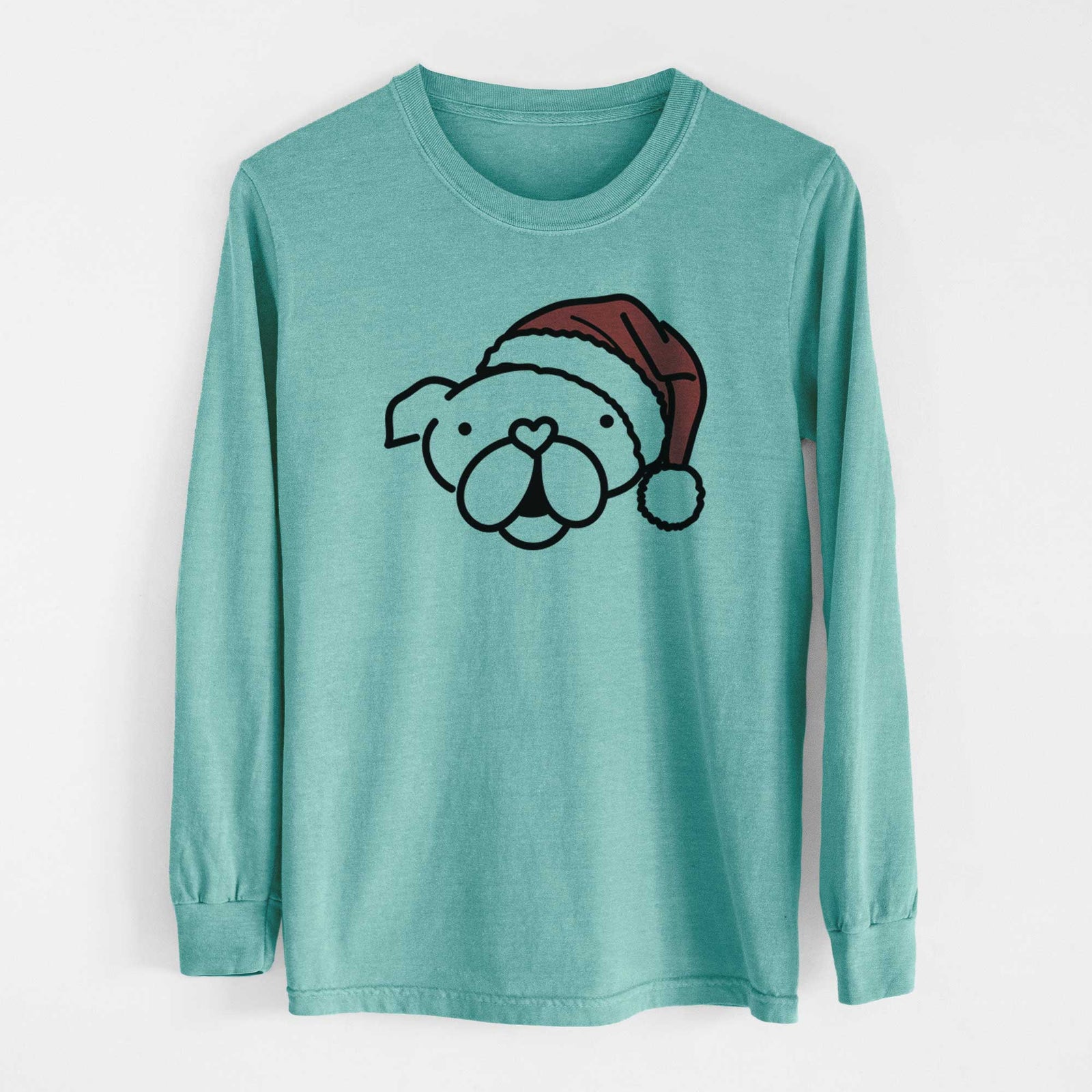 Jolly English Bulldog - Heavyweight 100% Cotton Long Sleeve