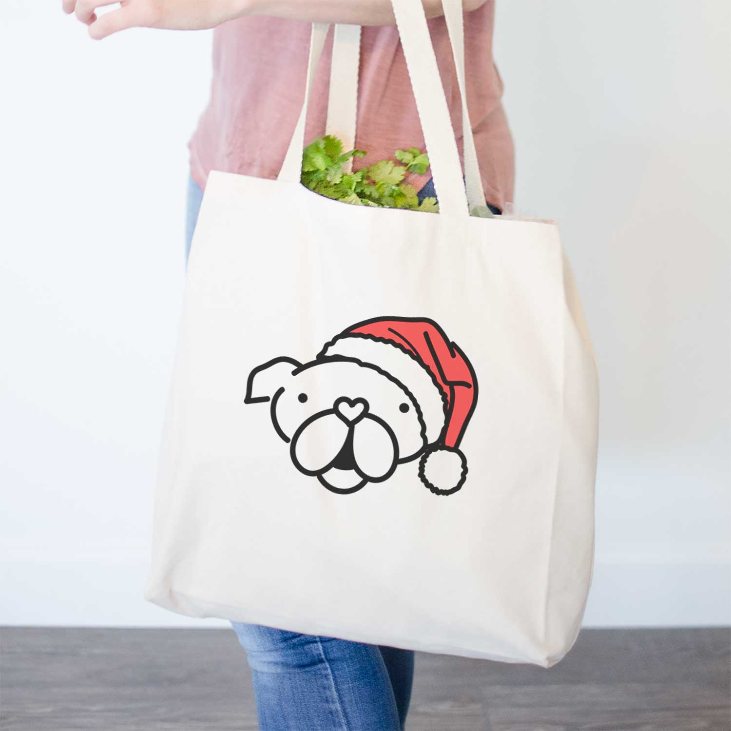 Jolly English Bulldog - Tote Bag