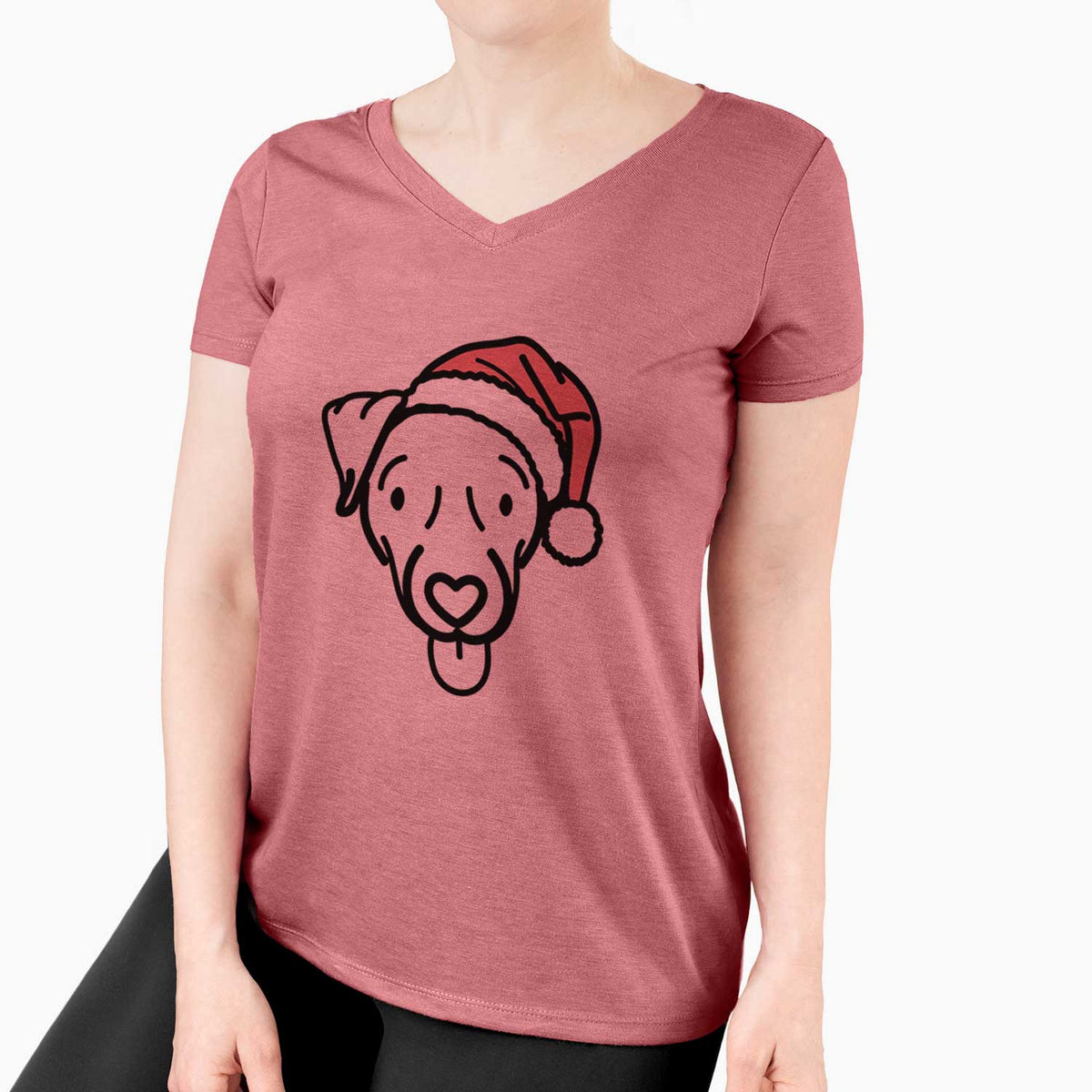 Jolly Jack Russell Terrier - Cammy - Women's V-neck Shirt