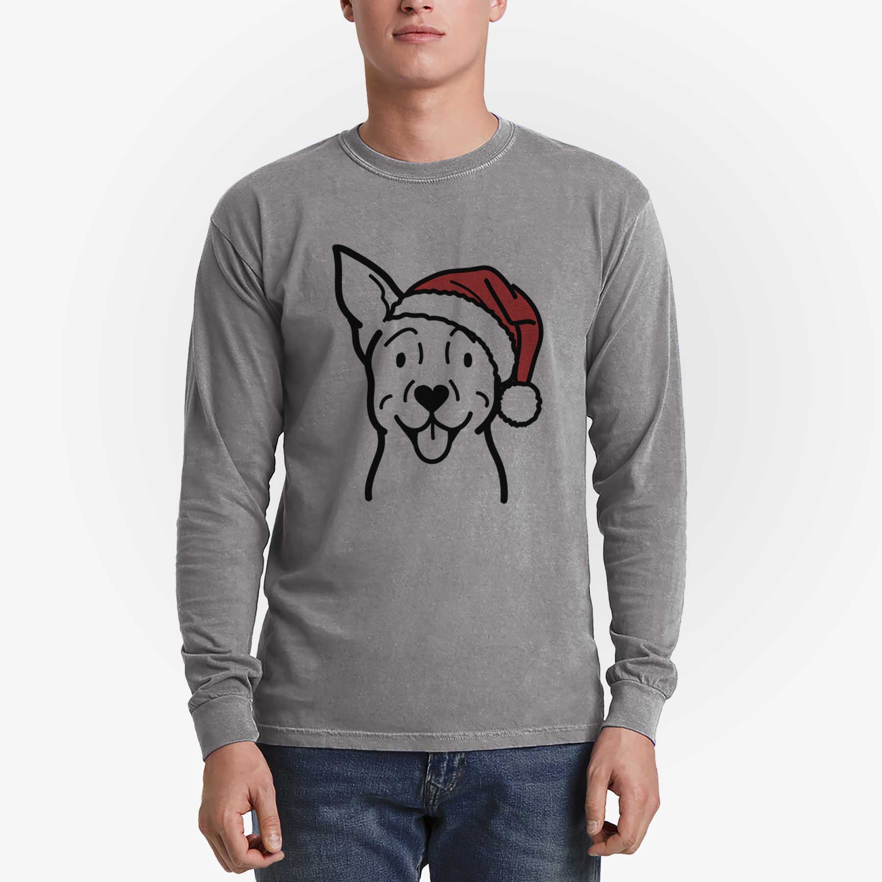 Jolly Carolina Dog - Heavyweight 100% Cotton Long Sleeve