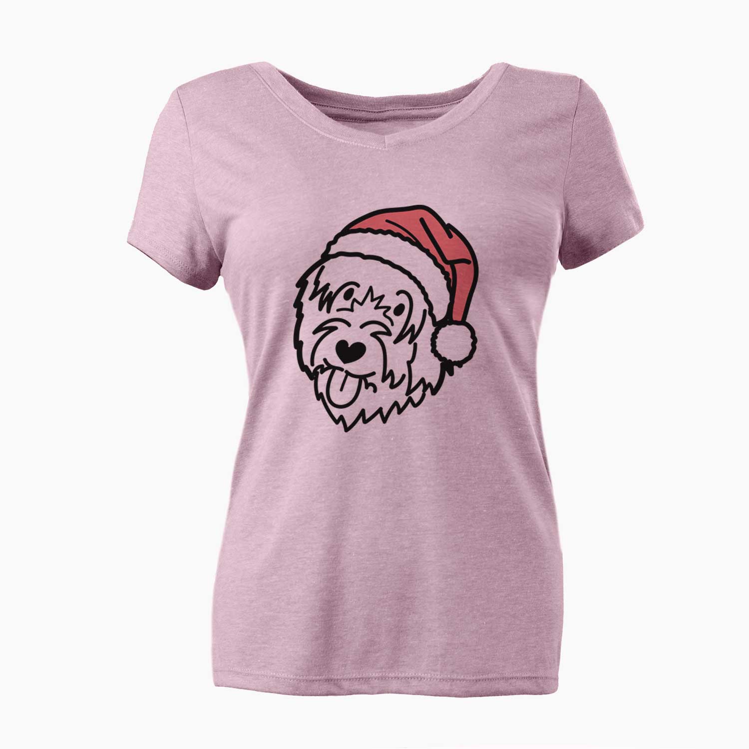 Jolly Catalan Sheepdog - Women's V-neck Shirt