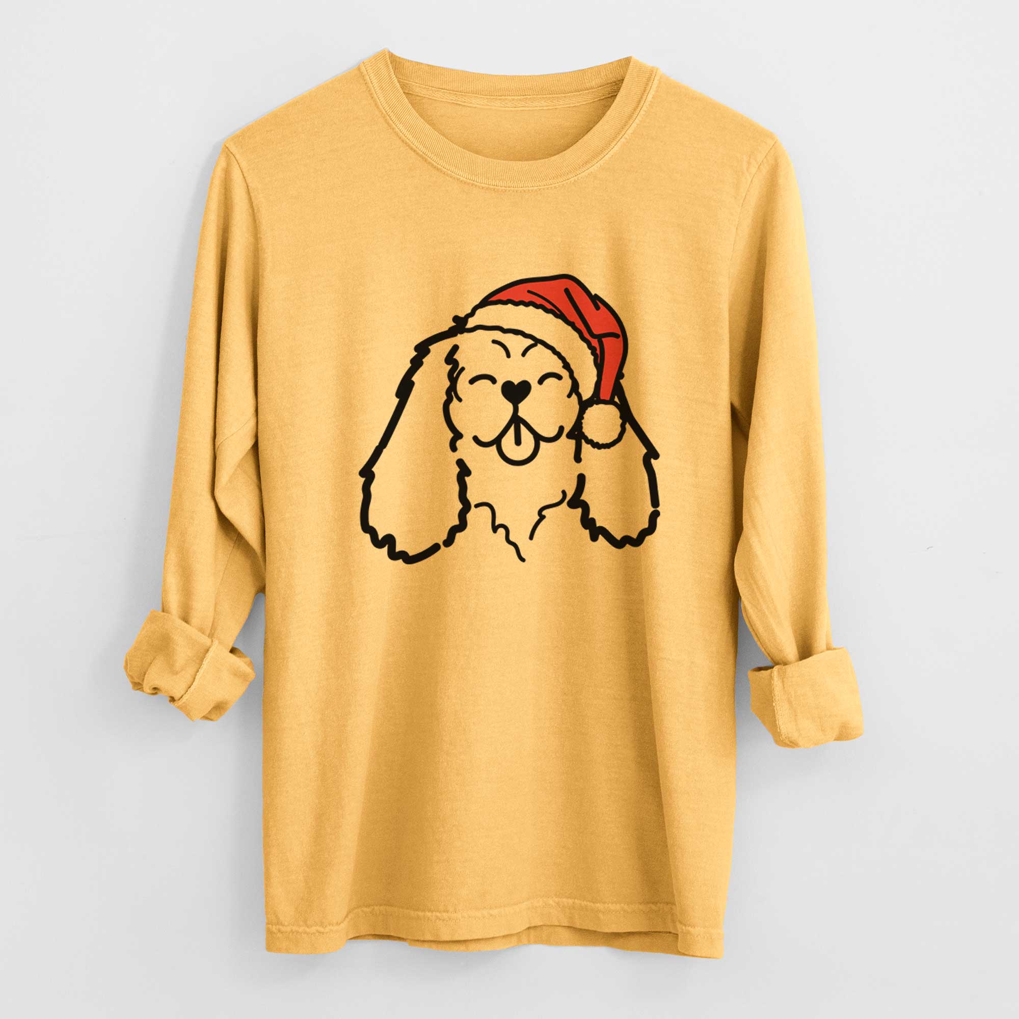 Jolly Cavalier King Charles Spaniel - Heavyweight 100% Cotton Long Sleeve