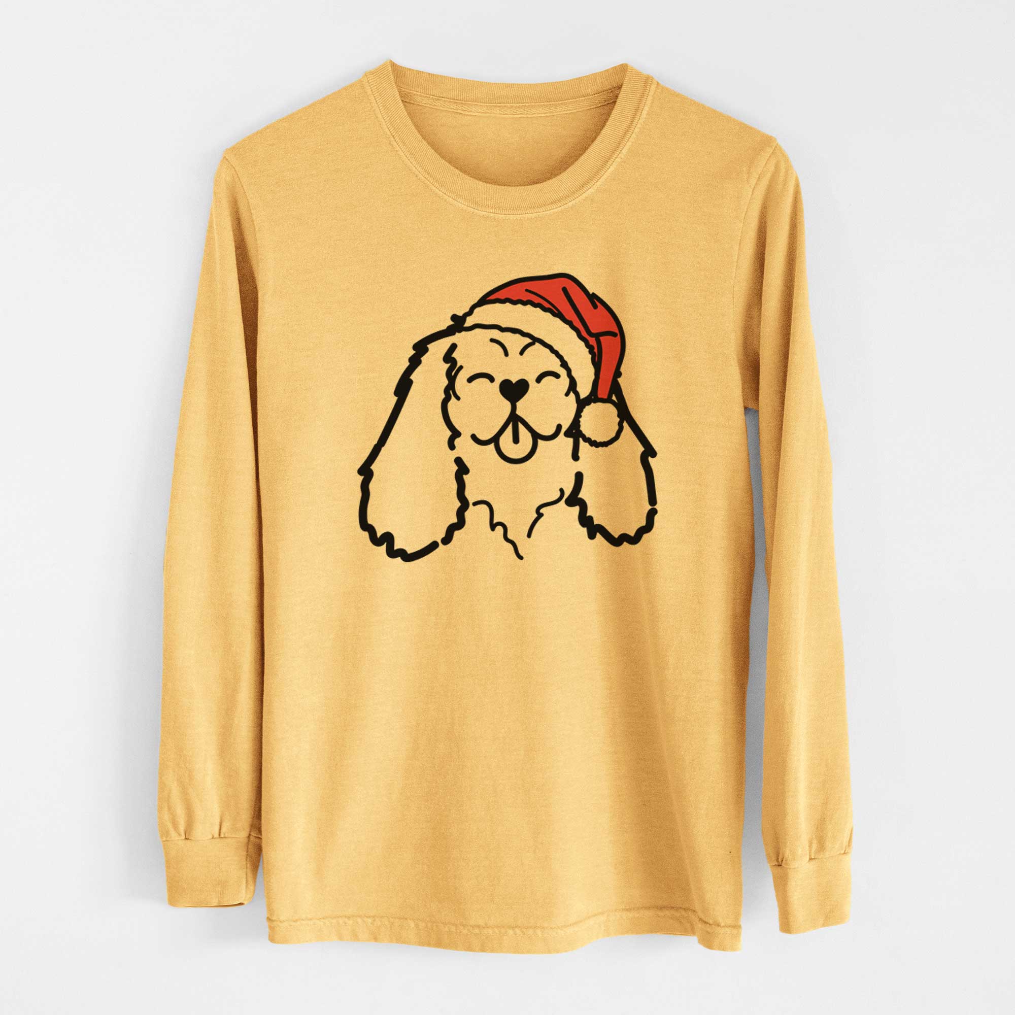 Jolly Cavalier King Charles Spaniel - Heavyweight 100% Cotton Long Sleeve