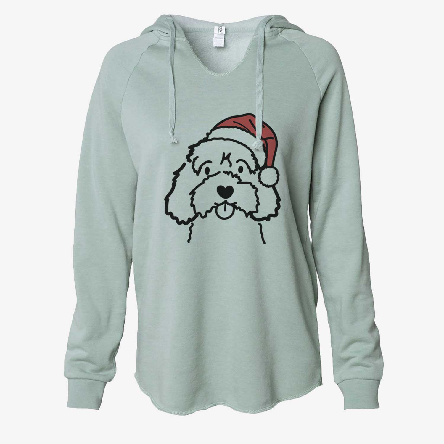 Jolly Cavapoo - Cali Wave Hooded Sweatshirt