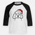 Jolly Cavapoo - Youth 3/4 Long Sleeve