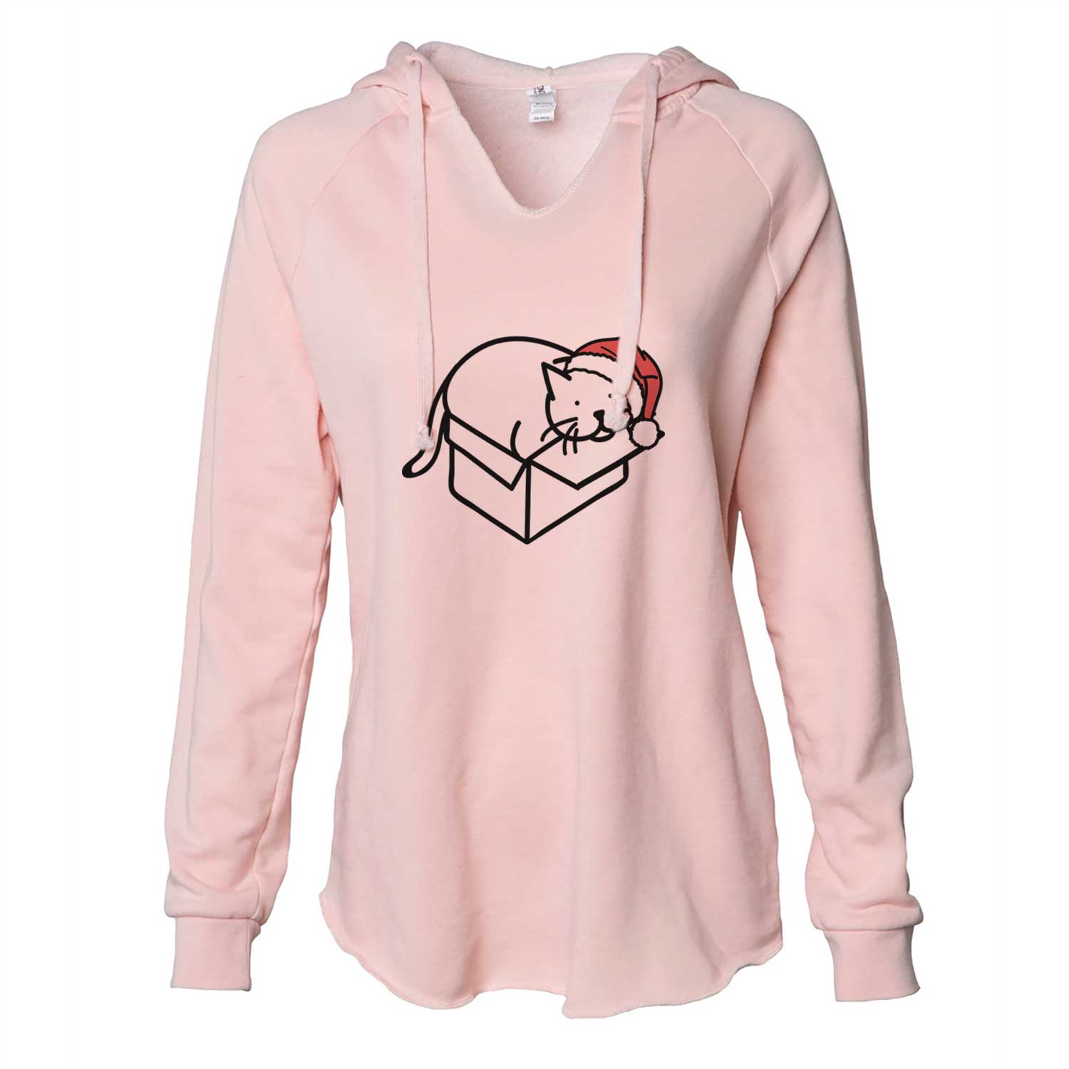 Jolly Cat in a Box - Charlie - Cali Wave Hooded Sweatshirt