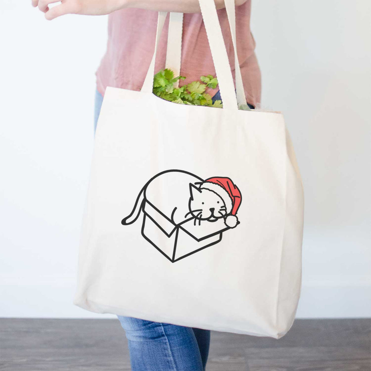 Jolly Cat in a Box - Charlie - Tote Bag