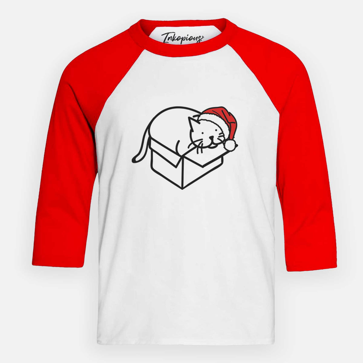 Jolly Cat in a Box - Charlie - Youth 3/4 Long Sleeve