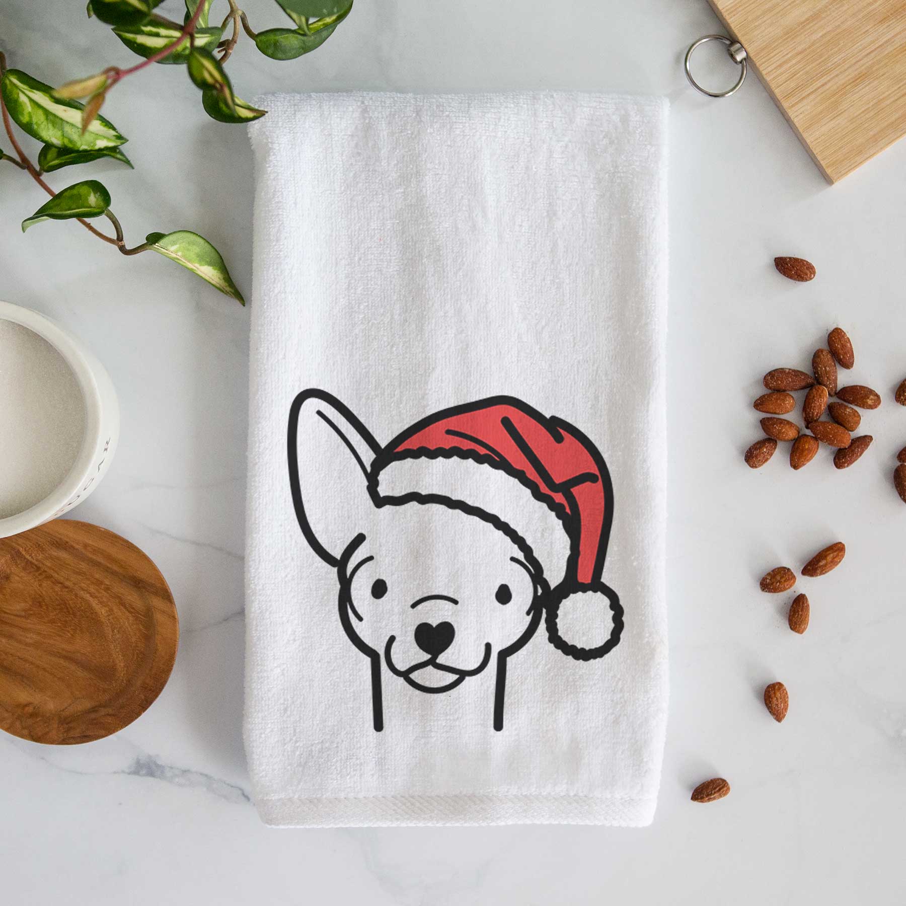 Jolly Chihuahua - Decorative Hand Towel