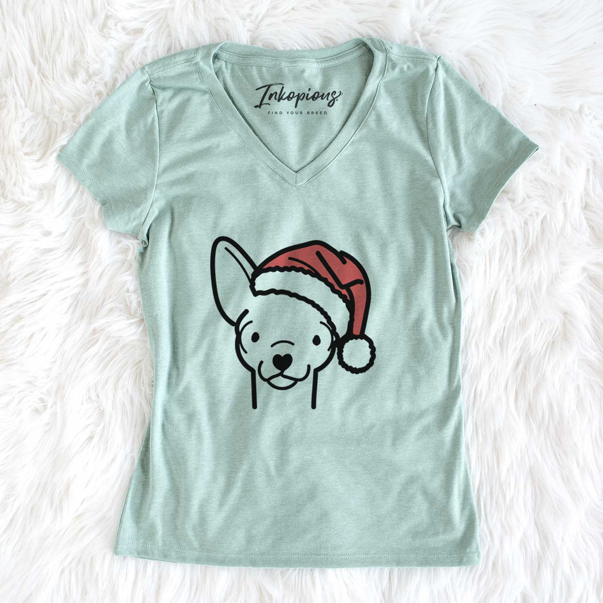 Jolly Chihuahua - Women&#39;s V-neck Shirt