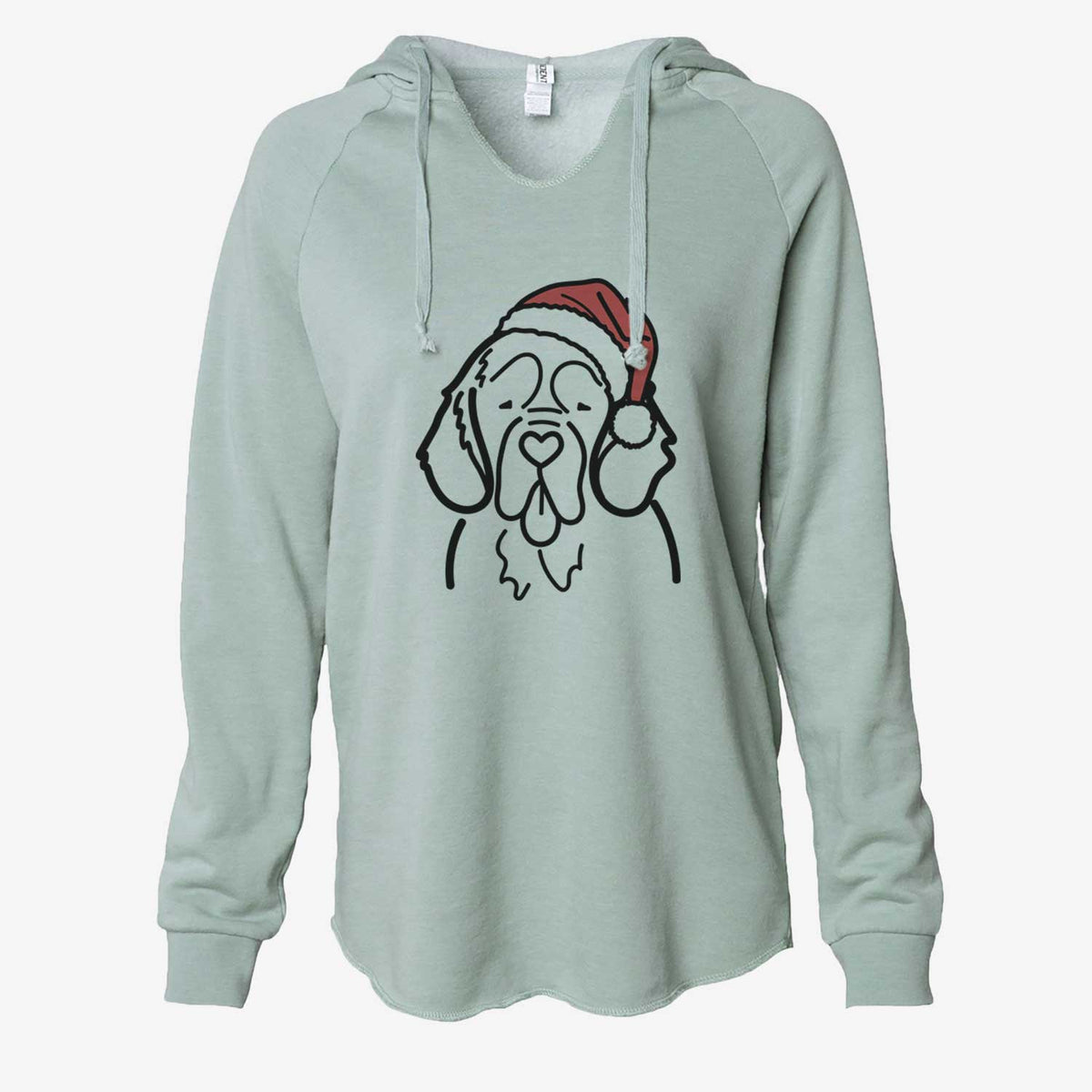 Jolly Clumber Spaniel - Cali Wave Hooded Sweatshirt