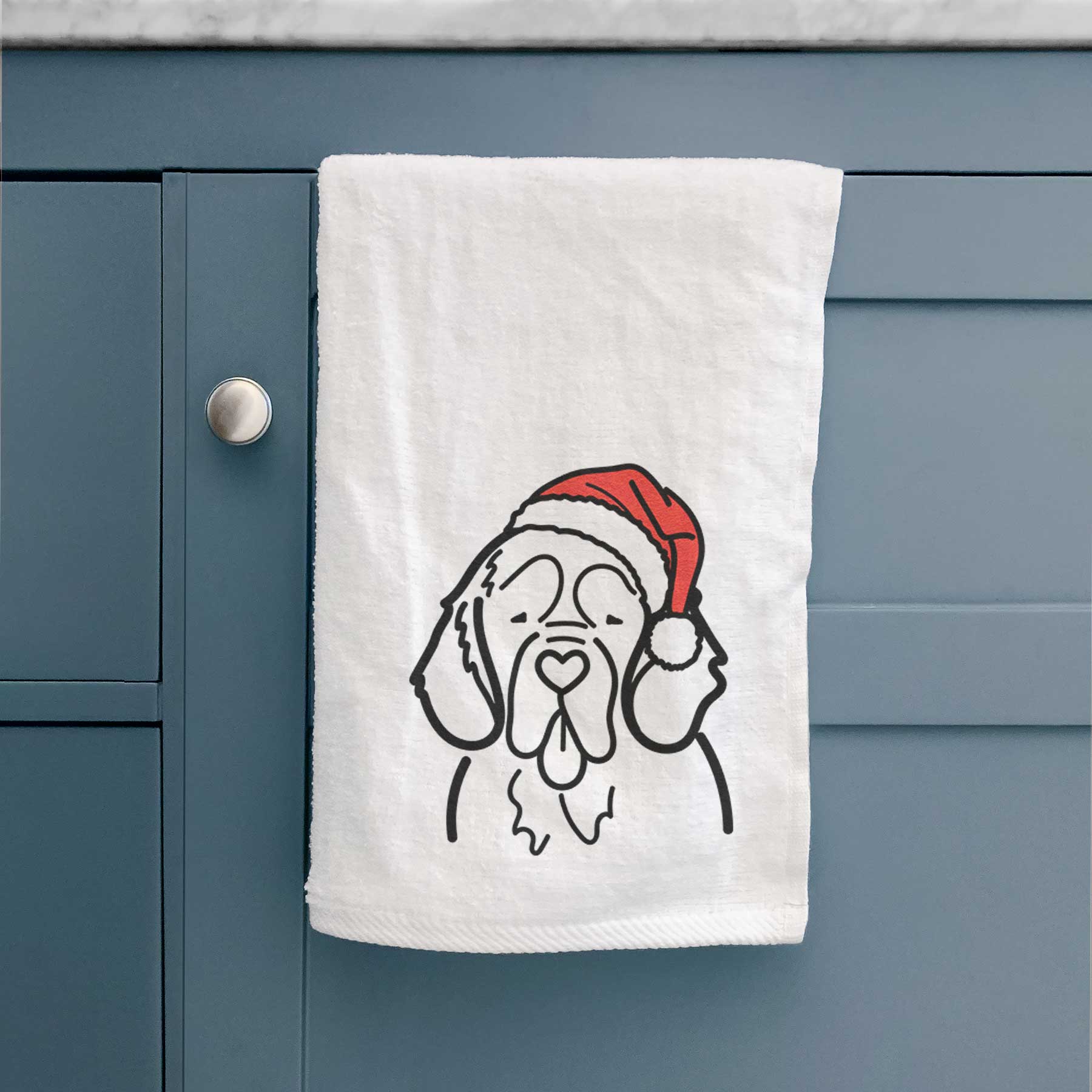 Jolly Clumber Spaniel - Hand Towel