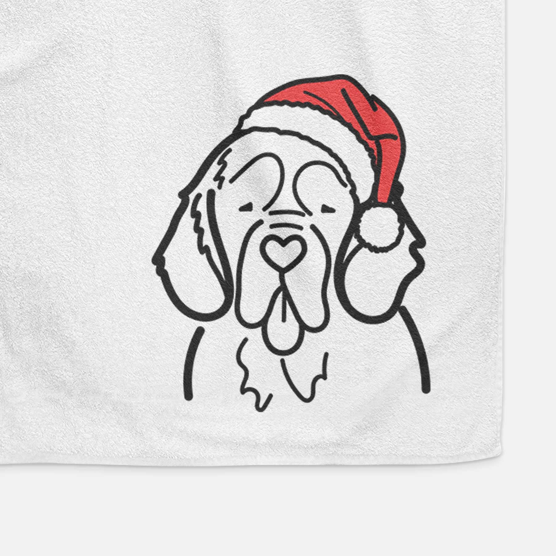 Jolly Clumber Spaniel - Decorative Hand Towel