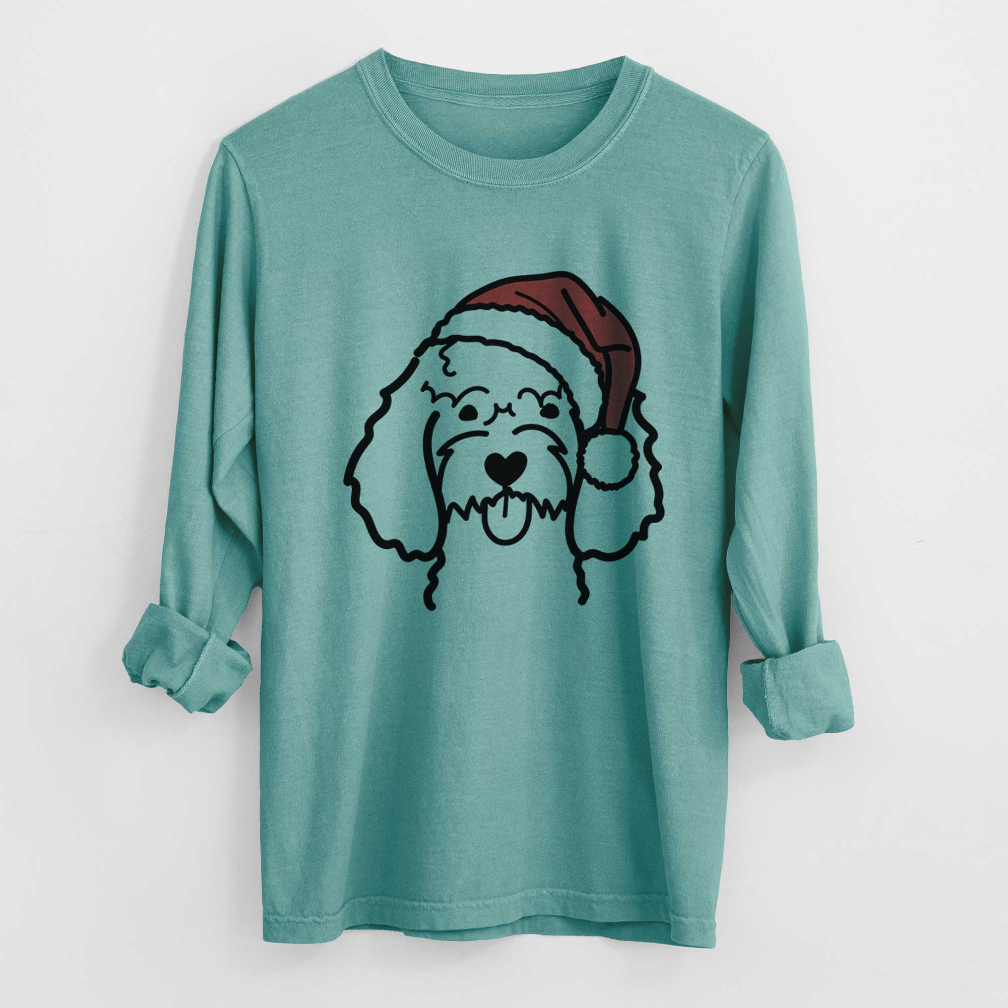 Jolly Cockapoo - Heavyweight 100% Cotton Long Sleeve