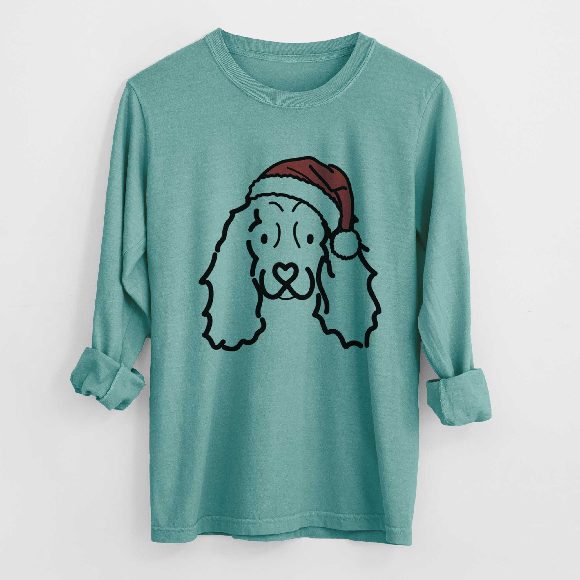 Jolly American Cocker Spaniel - Heavyweight 100% Cotton Long Sleeve