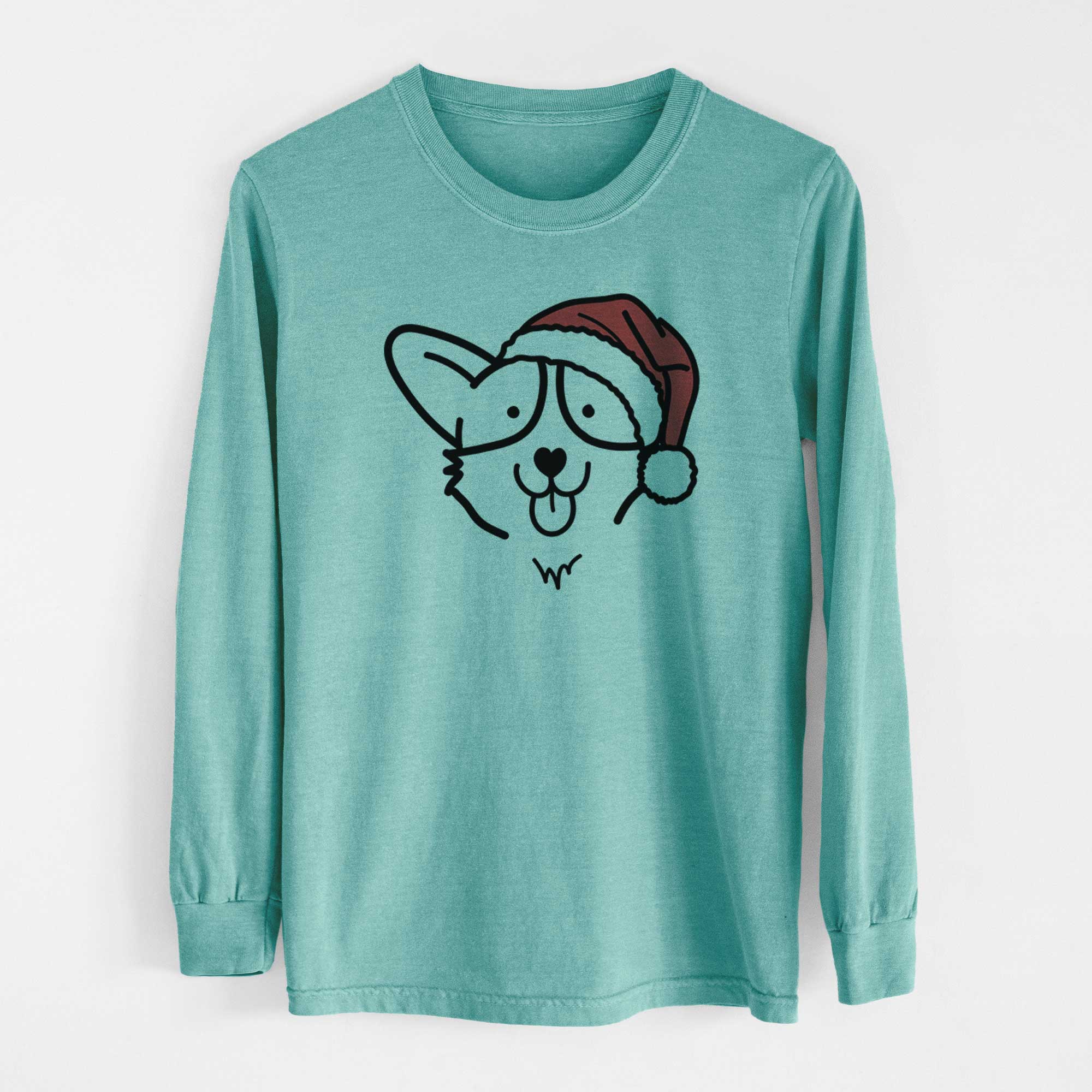 Jolly Corgi - Heavyweight 100% Cotton Long Sleeve