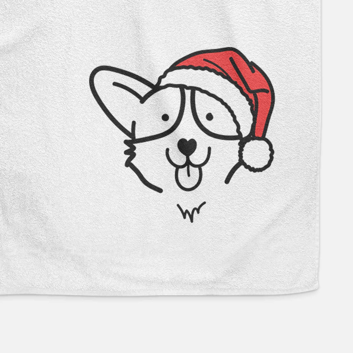 Jolly Corgi - Decorative Hand Towel