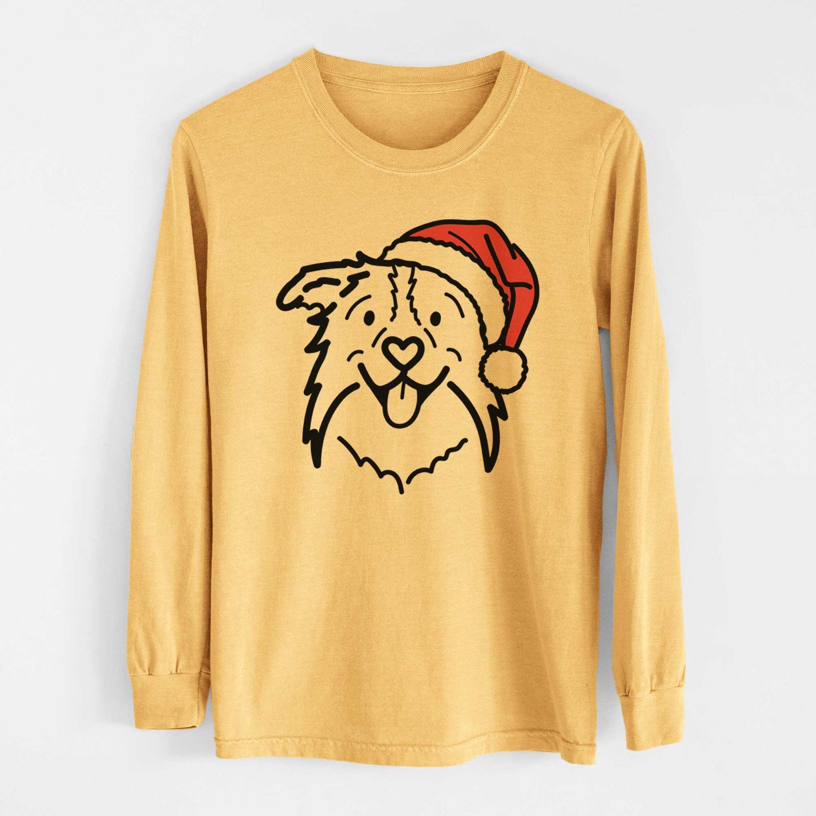 Jolly Border Collie - Cricket - Heavyweight 100% Cotton Long Sleeve