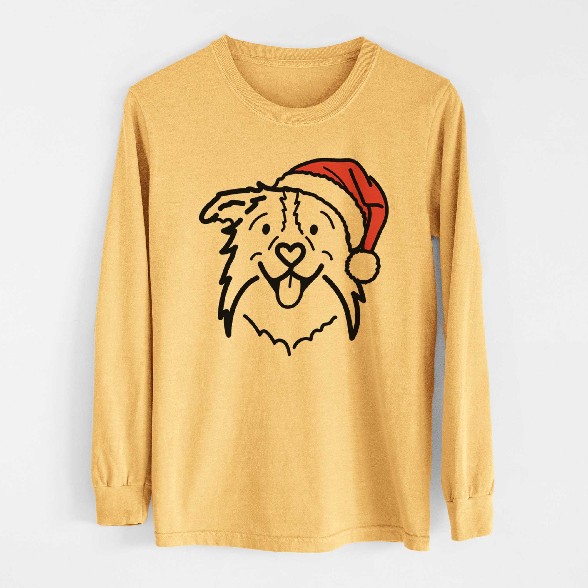 Jolly Border Collie - Cricket - Heavyweight 100% Cotton Long Sleeve