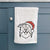 Jolly Border Collie - Cricket - Decorative Hand Towel