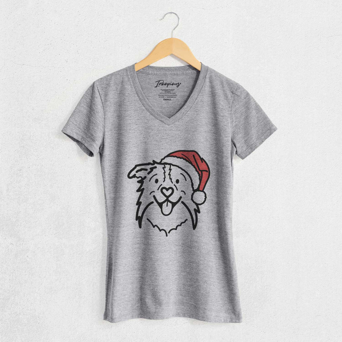 Jolly Border Collie - Cricket - Women's V-neck Shirt