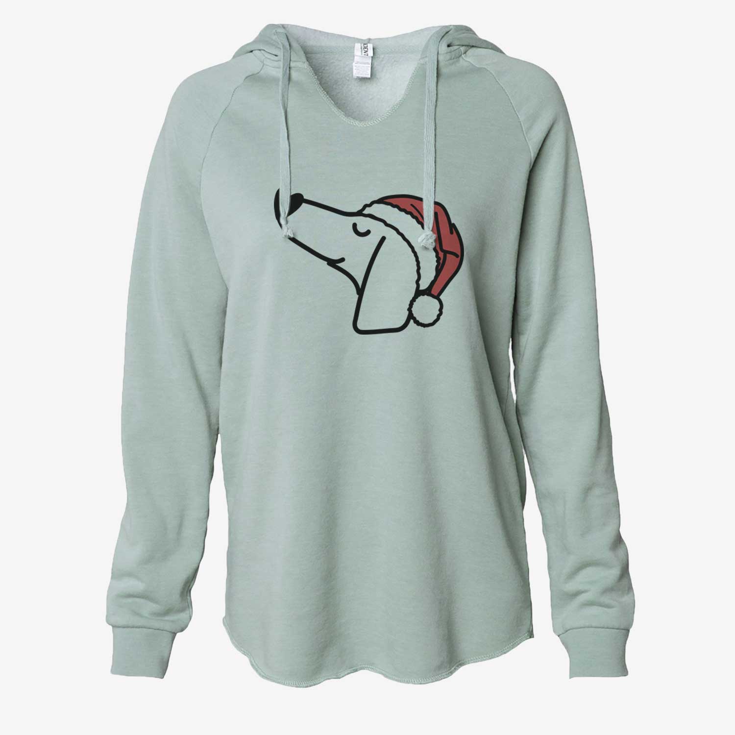 Jolly Dachshund - Cali Wave Hooded Sweatshirt