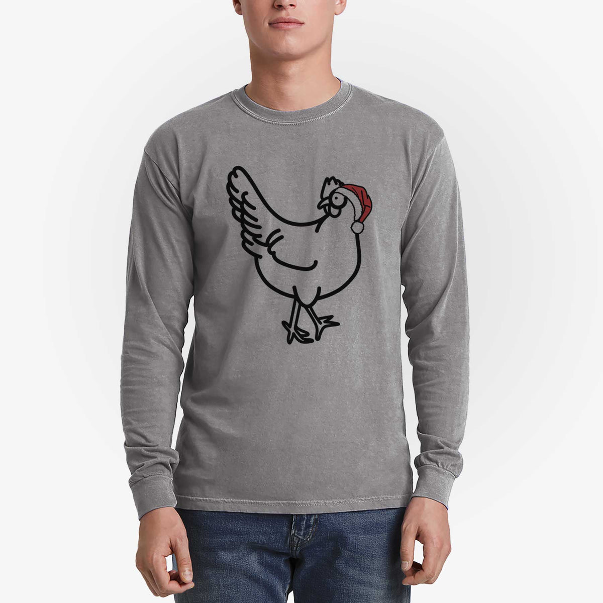 Jolly Chicken - Daisy - Heavyweight 100% Cotton Long Sleeve