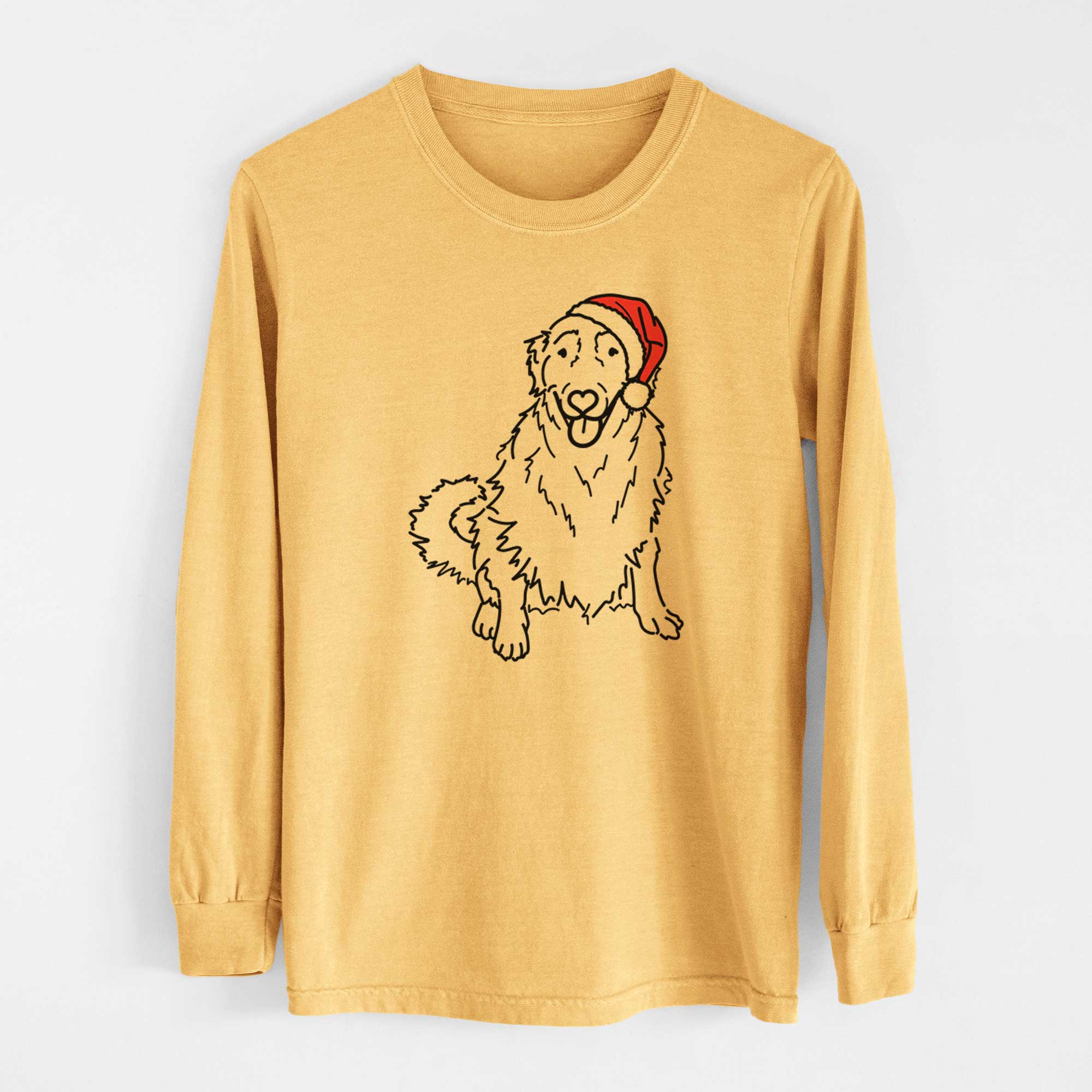 Jolly Golden Retriever - Daisy - Heavyweight 100% Cotton Long Sleeve